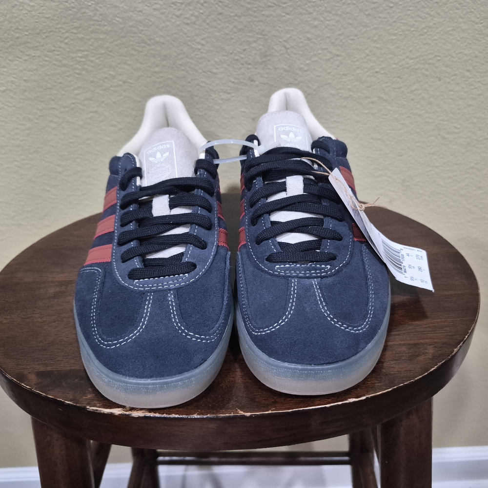 Adidas Gazelle Men's Navy and Maroon Sneakers JH5404 Size 10